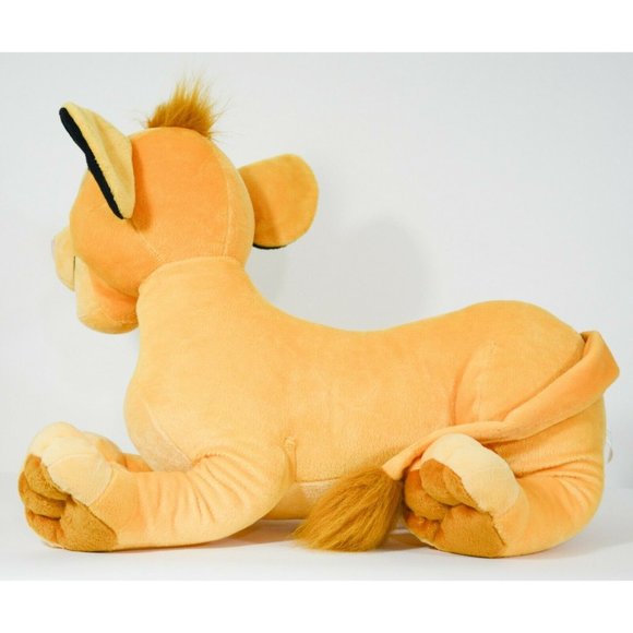 Vintage Disney Hasbro The Lion King Simba Cub Plush 20" Large Stuffed Animal Toy - Picture 4 of 8